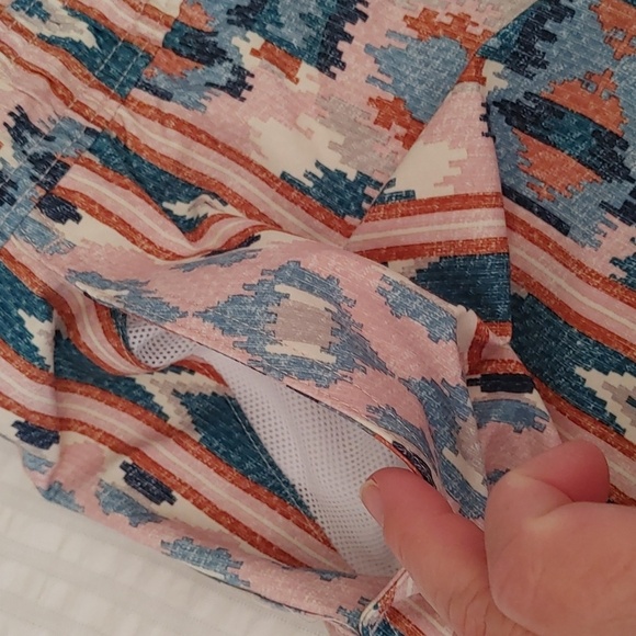 NWT American Eagle Southwest Print Swim Trunks XL - Picture 6 of 12
